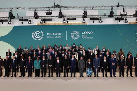 Các đại biểu dự COP29 tại Azerbaijan. (Ảnh REUTERS)