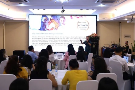 Quang cảnh buổi tập huấn.