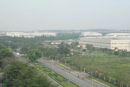 Một góc Khu Công nghệ cao Thành phố Hồ Chí Minh.