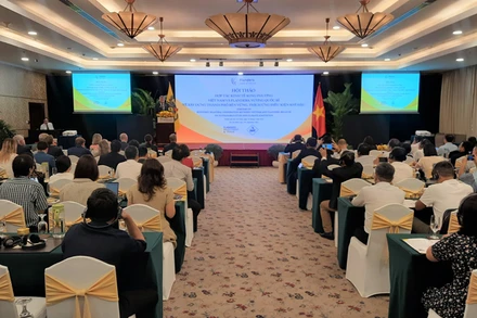 Quang cảnh Hội thảo "Hợp tác kinh tế song phương Việt Nam và Flanders, Vương quốc Bỉ về xây dựng thành phố bền vững, thích ứng điều kiện khí hậu".