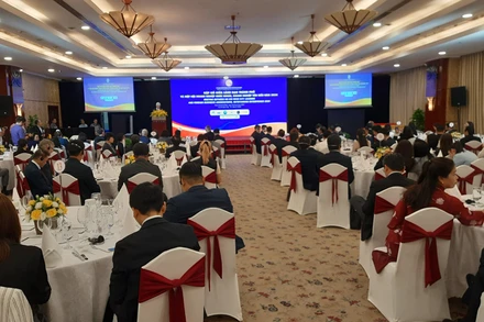 Quang cảnh buổi gặp gỡ giữa lãnh đạo Thành phố Hồ Chí Minh và các Hiệp hội doanh nghiệp nước ngoài, doanh nghiệp tiêu biểu trên địa bàn thành phố năm 2024.