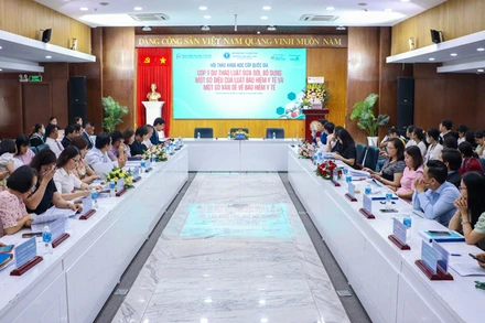 Quang cảnh hội thảo.