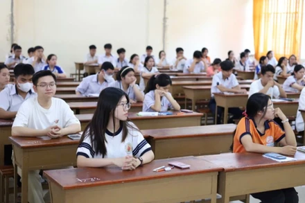 Thí sinh tham gia kỳ thi đánh giá năng lực đợt 1, Đại học Quốc gia Thành phố Hồ Chí Minh.
