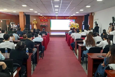 Quang cảnh sự kiện hưởng ứng Ngày Sở hữu trí tuệ thế giới (26/4) với thông điệp “Sở hữu trí tuệ và âm nhạc – Cảm nhận nhịp điệu của Sở hữu trí tuệ”