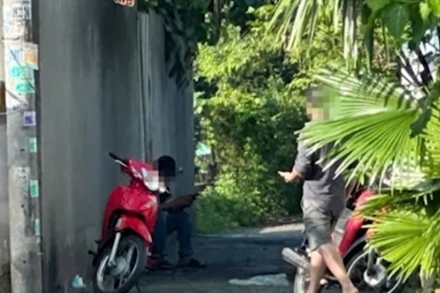 Khu vực xảy ra vụ việc. (Ảnh: CTV)