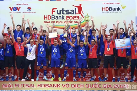 Câu lạc bộ Thái Sơn Nam lần thứ 12 lên ngôi vô địch của giải đấu.