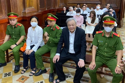 Bị cáo Trần Quí Thanh tại tòa.