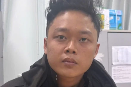 Nghi can Nguyễn Hoài Sơn. (Ảnh: Công an cung cấp)