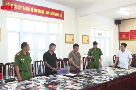 [Video] Triệt phá ổ nhóm trộm cắp, tiêu thụ tài sản tại chùa Tam Chúc