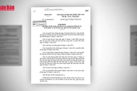 Chưa giải quyết chính sách với người không tái cử, tái bổ nhiệm đang công tác ở cấp xã, cấp huyện