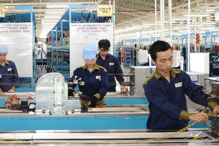 Nhiều tập đoàn kinh tế tư nhân mạnh, có tiềm lực, có sức cạnh tranh lớn đang phát huy vai trò mở đường dẫn dắt các ngành, lĩnh vực quan trọng của nền kinh tế Việt Nam. Ảnh HẢI NAM