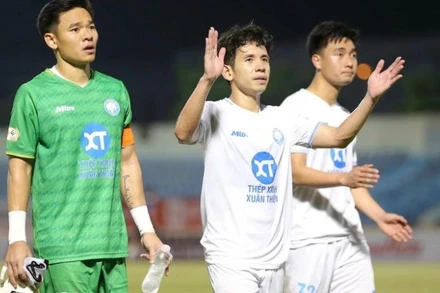 Thép Xanh Nam Định không thể giành chiến thắng ở 2 vòng đấu gần nhất tại V-League 2024-2025. (Ảnh: thepxanhnamdinh)