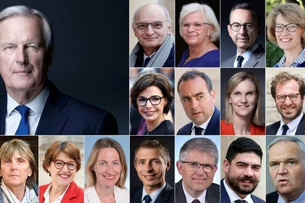 Thời gian thành lập chính phủ mới lần này diễn ra lâu nhất kể từ khi nền Cộng hòa thứ V của Pháp được thành lập năm 1958. (Ảnh: France24)