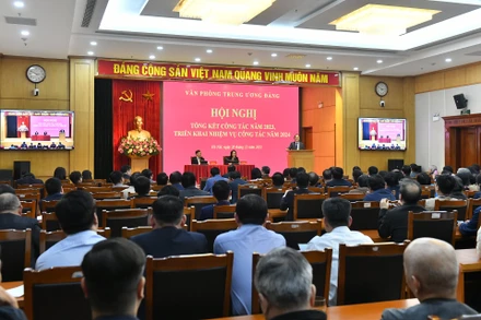 Quang cảnh Hội nghị. (Ảnh: ĐĂNG KHOA)