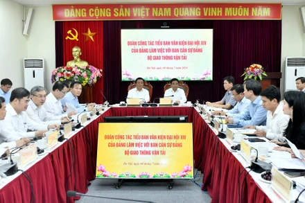 Quang cảnh hội nghị. (Ảnh: Đăng Khoa)