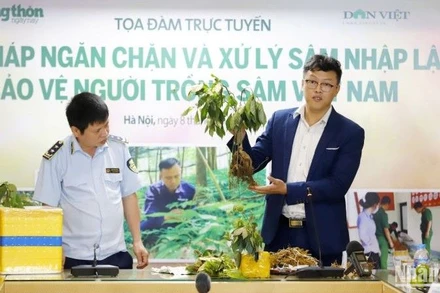 Ông Trần Đức An, Giám đốc điều hành Công ty Cổ phần sâm Ngọc Linh Tu Mơ Rông Kon Tum chia sẻ về nhận diện sâm trong nước và các loại sâm không rõ nguồn gốc xuất xứ.