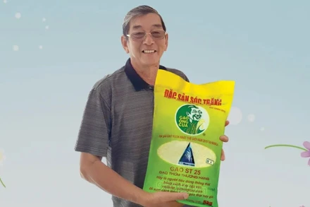 Gạo ST25 của ông Hồ Quang Cua đã vượt qua gạo Campuchia và Ấn Độ và thắng giải ở cuộc thi gạo ngon nhất thế giới năm 2023.