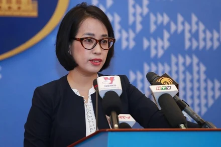 Phó Phát ngôn Bộ Ngoại giao Phạm Thu Hằng.