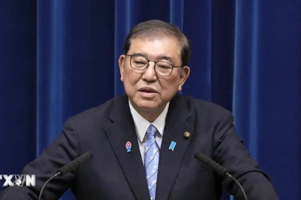 Thủ tướng Nhật Bản Shigeru Ishiba. (Ảnh: Kyodo/TTXVN)