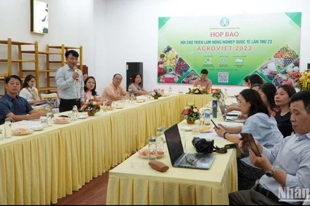 Họp báo thông tin Hội chợ Triển lãm Nông nghiệp Quốc tế lần thứ 23 - AgroViet 2023.