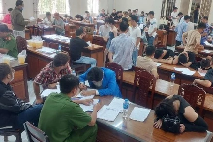 Tiền Giang phát hiện 60 người dương tính với chất ma túy
