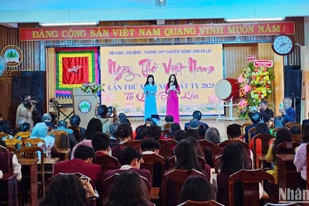 Quang cảnh Ngày thơ Việt Nam tại thành phố Đà Lạt, tỉnh Lâm Đồng.