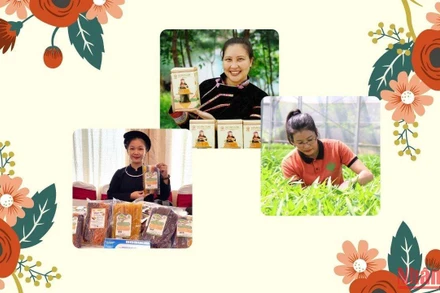 Gương mặt nữ nông dân tiêu biểu đã dũng cảm bước ra khuôn mẫu giới, khẳng định bản thân.