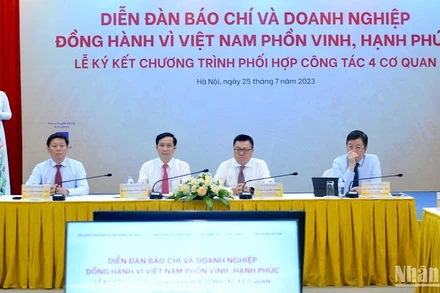 Việc tăng cường phối hợp chặt chẽ giữa báo chí với doanh nghiệp sẽ giúp nâng cao chất lượng thông tin, tuyên truyền của báo chí về kinh tế, doanh nghiệp và doanh nhân.