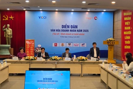 Quang cảnh buổi diễn đàn. (ẢNH: MINH DŨNG)