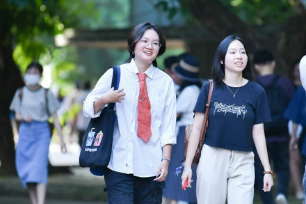 Thí sinh tham dự Kỳ thi năm 2024.