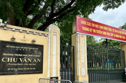 10 trường công lập của Hà Nội có điểm đầu vào lớp 10 cao nhất năm 2024