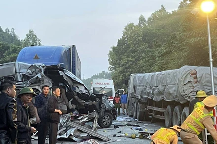 Vụ tai nạn đặc biệt nghiêm trọng tại Lạng Sơn ngày 31/10/2023.