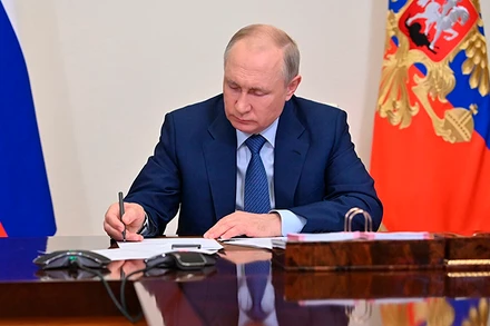 Tổng thống Nga Vladimir Putin. (Ảnh: Belizvest.ru)