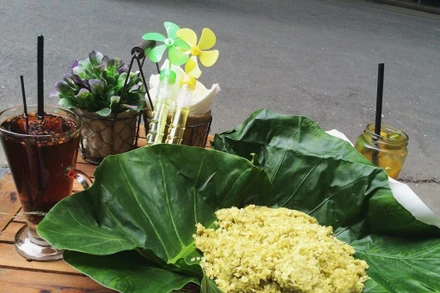 Cốm làng Vòng, đặc sản mùa thu Hà Nội cũng sẽ xuất hiện trong Không gian giới thiệu Ẩm thực Hà Nội 2023.