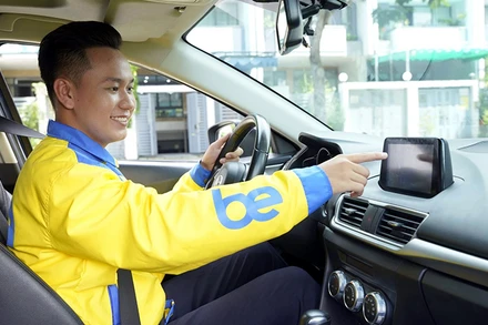 Thị trường gọi xe công nghệ phát triển nhanh chóng thời gian gần đây. (Ảnh YẾN NHI)