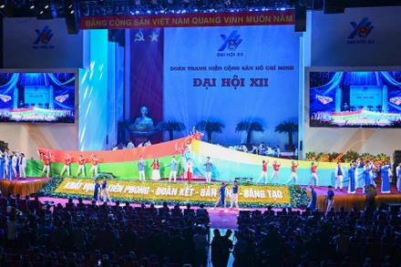 [Ảnh] Khai mạc trọng thể Đại hội Đoàn toàn quốc lần thứ XII