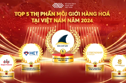 Top 5 thị phần môi giới hàng hóa tại Việt Nam năm 2024.