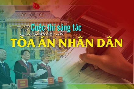 Hưởng ứng cuộc thi sáng tác ca khúc về Tòa án nhân dân