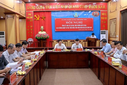 Đại diện lãnh đạo ngành nông nghiệp 12 tỉnh miền núi Bắc Bộ dự hội nghị tổng kết.