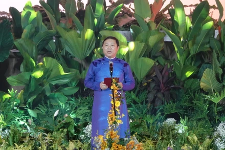 Phó Chủ tịch Ủy ban nhân dân Thành phố Hồ Chí Minh Dương Anh Đức phát biểu khai mạc chương trình.