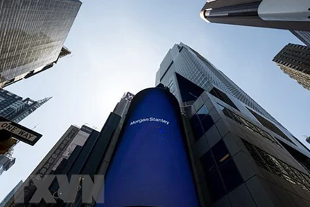 Trụ sở của Morgan Stanley ở New York, Mỹ. (Ảnh: AFP/TTXVN)