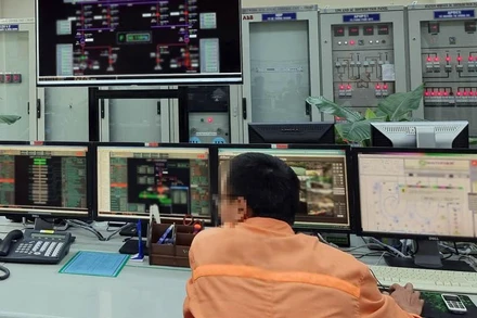 Trung tâm điều hành một nhà máy thủy điện. (Ảnh minh họa)