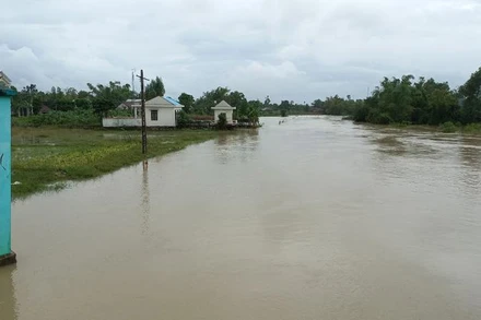 Trên các sông ở tỉnh Quảng Ngãi có khả năng xuất hiện một đợt lũ mới.