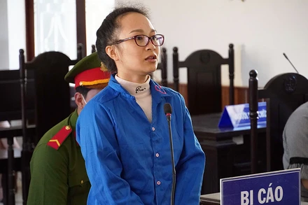 Bị cáo Trần Ngọc Liên Ngân.