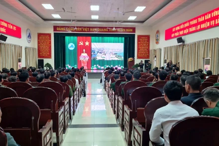 Hội nghị Tổng kết 10 năm thực hiện Nghị quyết Trung ương 8 khóa XI về Chiến lược bảo vệ Tổ quốc trong tình hình mới.