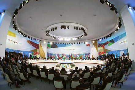 Hội nghị cấp cao Nga-châu Phi lần thứ nhất tại Sochi, Nga. (Ảnh: rg.ru)