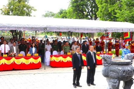 Quang cảnh buổi lễ.