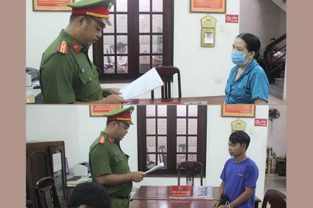 Hai bị can Lưu Hoàng Phi Hùng và Bùi Thị Tú Trinh (trú phường 1, thành phố Tuy Hoà bị Cơ quan Cảnh sát điều tra Công an tỉnh Phú Yên khởi tố và thi hành lệnh giữ người trong trường hợp khẩn cấp về tội tổ chức đánh bạc.