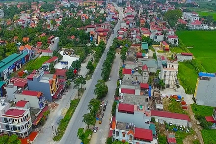 Thị xã Duy Tiên đang được xây dựng theo hướng văn minh, hiện đại.