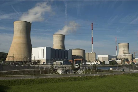 Nhà máy điện hạt nhân Tihange ở tỉnh Liege, Bỉ. (Ảnh tư liệu: AFP/TTXVN)